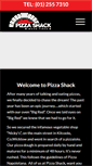 Mobile Screenshot of pizzashack.ie