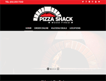 Tablet Screenshot of pizzashack.ie